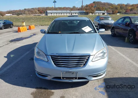 2012 Chrysler 200 Touring from USA, damaged, VIN 1C3CCBBG7CN189655